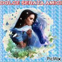DOLCE SERATA AMICI - Δωρεάν κινούμενο GIF