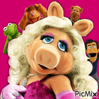 miss piggy - GIF animé gratuit
