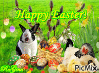Happy Easter! animovaný GIF