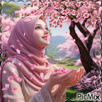 Мусульманская красота. animált GIF