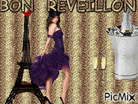 Bon Reveillon - Бесплатный анимированный гифка
