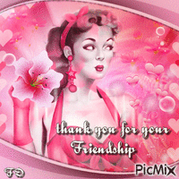 thank you for you friendship