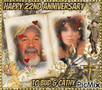 Anniversary Bud N Cathy - GIF animé gratuit