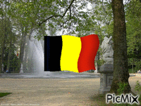 Vive la Belgique - GIF animado gratis