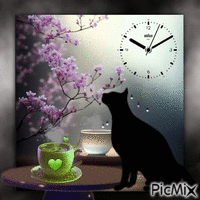 Pause café...Bon mardi - GIF animado grátis