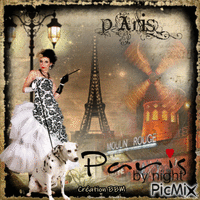 Paris par BBM GIF animé
