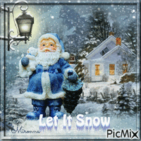 Let"s snow ! - Darmowy animowany GIF