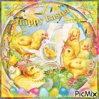 Happy Easter! - Free animated GIF