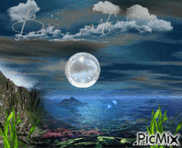 Boa Noite! ╭🍃🌸╯ animovaný GIF
