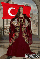 anadolu türk kızı - Gratis animeret GIF
