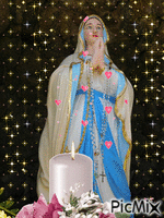 panna Mária - Animovaný GIF zadarmo