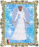 Angel blanco animált GIF