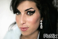Amy Winehouse - Animovaný GIF zadarmo