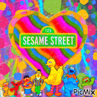 <3 Sesame Street <3 - GIF animé gratuit