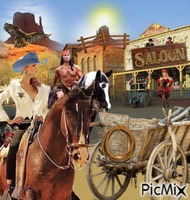 The Wild Wild West - GIF animé gratuit