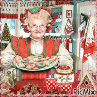Mrs Claus 动画 GIF