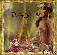 Sweet Vintage Paris..Contest. - Free animated GIF