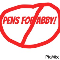 No pens for Abby! - Animovaný GIF zadarmo
