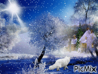 зима - 免费动画 GIF