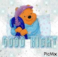 gute Nacht - Gratis animerad GIF