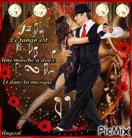 Le tango - Δωρεάν κινούμενο GIF