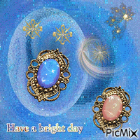 Have a bright day jewels animowany gif
