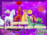 Gardienne des licornes - Darmowy animowany GIF