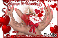Joyeuse St-Valentin анимированный гифка