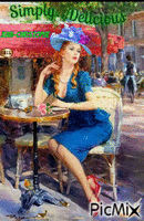 LE CAFE PARISIEN - Bezmaksas animēts GIF
