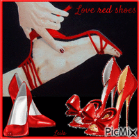 Love red shoes