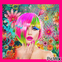 SMELL THE FLOWERS 动画 GIF