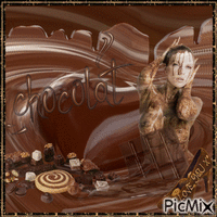 chocolat - GIF animado gratis