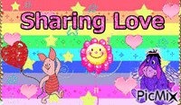 Sharing Love - GIF animado grátis