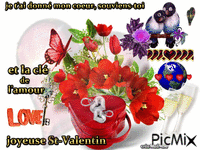 joyeuse St Valentin animowany gif