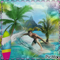 surf - GIF animado gratis
