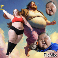 kövér emberek - GIF animate gratis