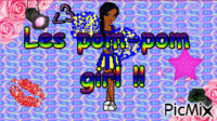 pom-pom girl - GIF animate gratis