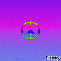 Peace out - GIF animate gratis