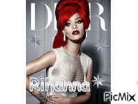Rihanna - Gratis animerad GIF