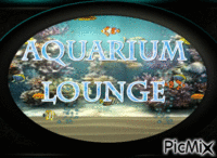 aquarium lounge - Ilmainen animoitu GIF