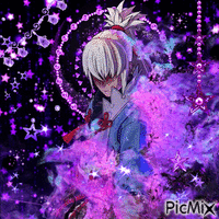 sparkly evil takumi animuotas GIF