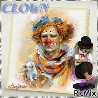 Clowns анимированный гифка
