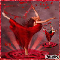 Bailarina - Gratis animeret GIF