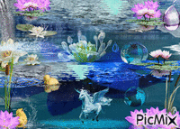 Pond Life Animated GIF