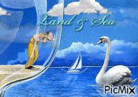 Land & Sea - Бесплатный анимированный гифка