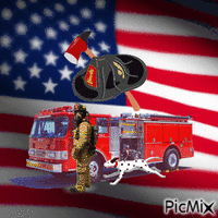Firefighter анимиран GIF