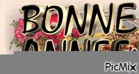 BONNE ANNEE - Bezmaksas animēts GIF