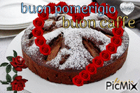 tortta buon pomerigio - Bezmaksas animēts GIF