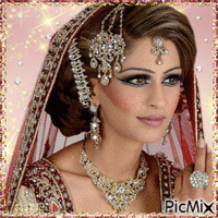 Indian princesse - Gratis geanimeerde GIF