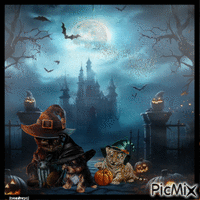 Halloween-Tier - Besplatni animirani GIF